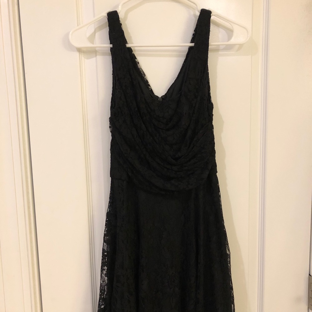Super cute black lace cocktail dress